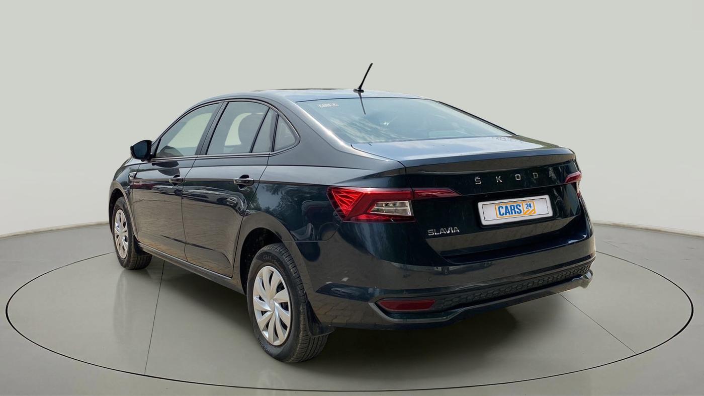 2023 Skoda SLAVIA ACTIVE 1.0L TSI MT, Petrol, Manual, 16,418 km, Left Back Diagonal