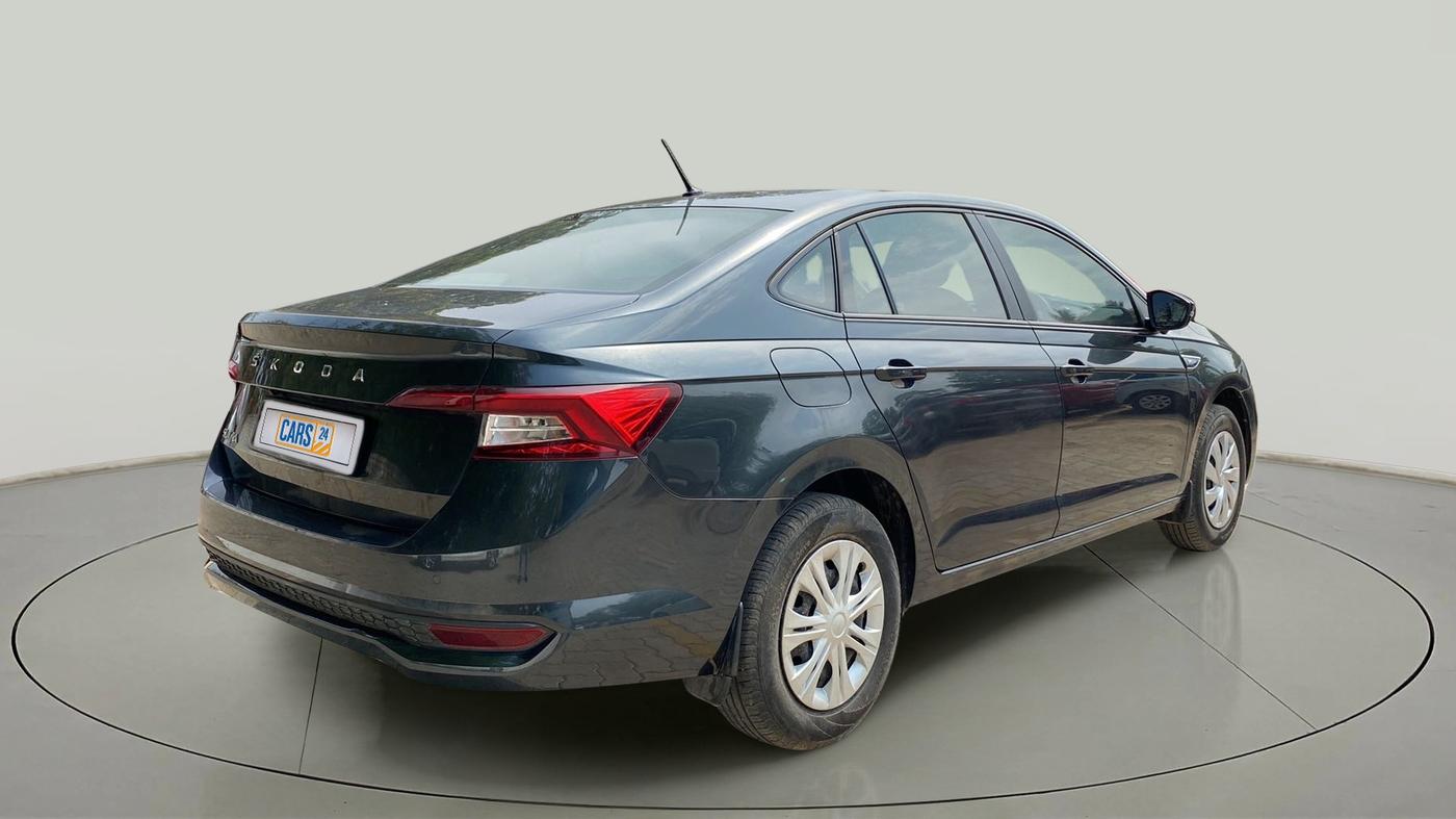 2023 Skoda SLAVIA ACTIVE 1.0L TSI MT, Petrol, Manual, 16,418 km, Right Back Diagonal