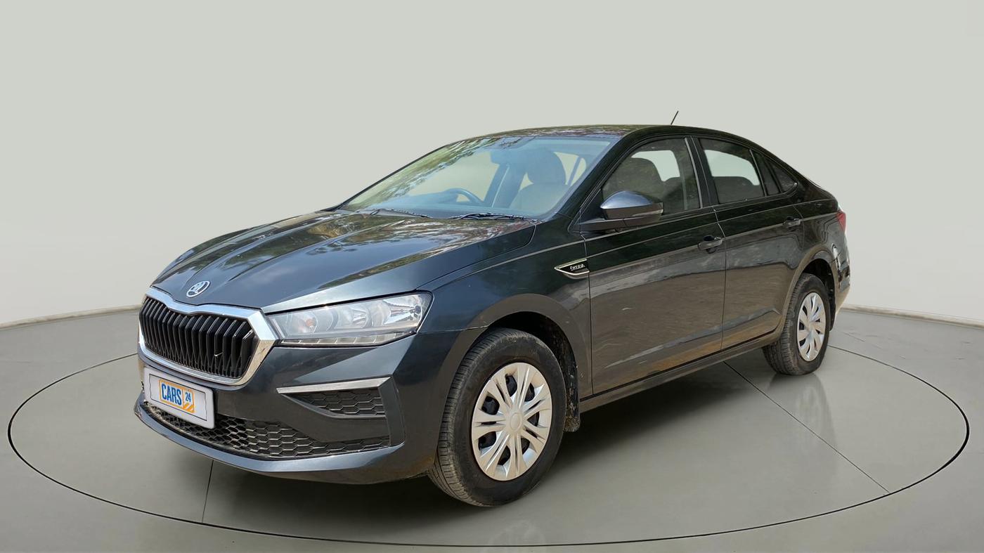 2023 Skoda SLAVIA ACTIVE 1.0L TSI MT, Petrol, Manual, 16,418 km, Left Front Diagonal