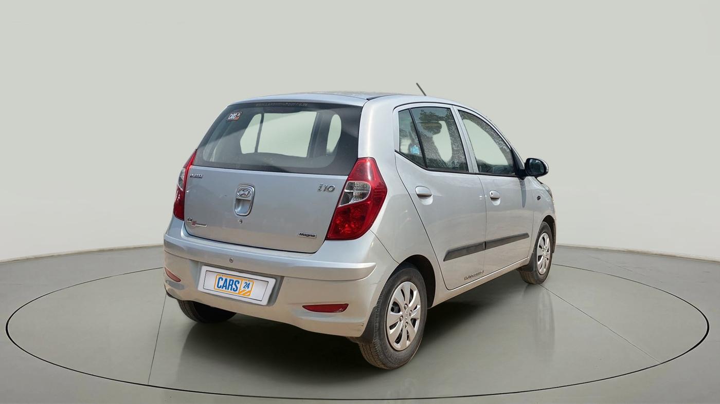 2012 Hyundai i10 MAGNA 1.2, Petrol, Manual, 35,681 km, Right Back Diagonal
