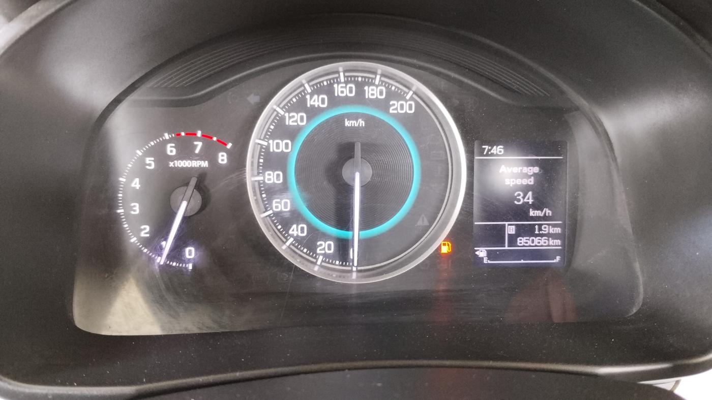 2017 Maruti IGNIS DELTA 1.2, Petrol, Manual, 85,098 km, Odometer Image