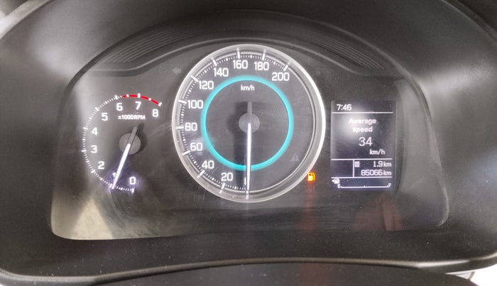 2017 Maruti IGNIS DELTA 1.2, Petrol, Manual, 85,098 km, Odometer Image