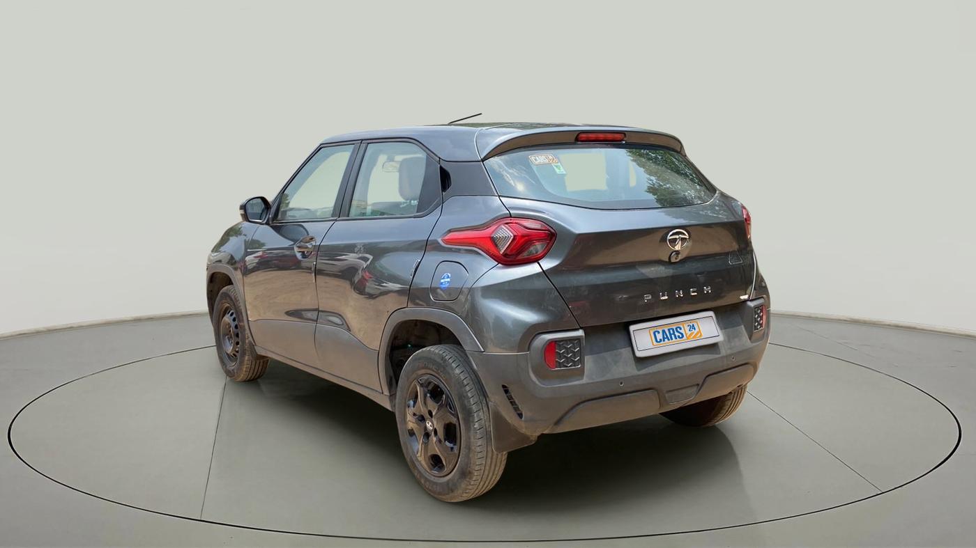 2021 Tata PUNCH ACCOMPLISHED MT, Petrol, Manual, 47,466 km, Left Back Diagonal