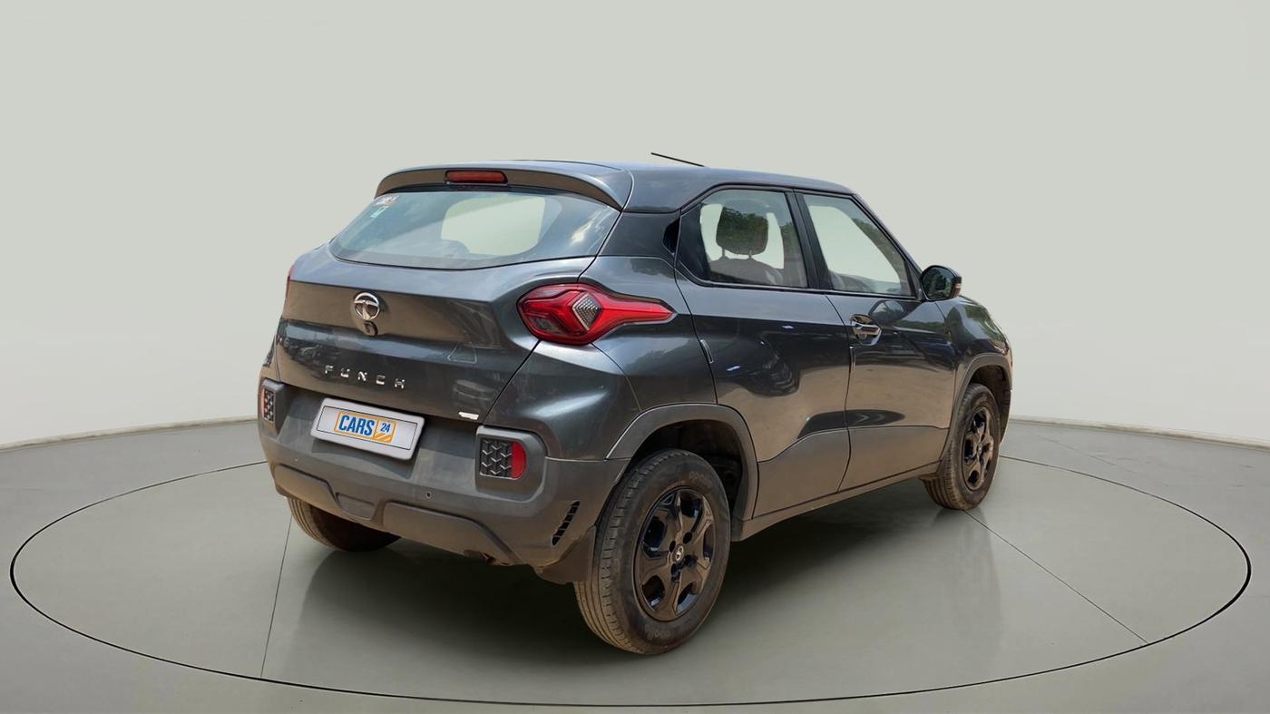 2021 Tata PUNCH ACCOMPLISHED MT, Petrol, Manual, 47,466 km, Right Back Diagonal