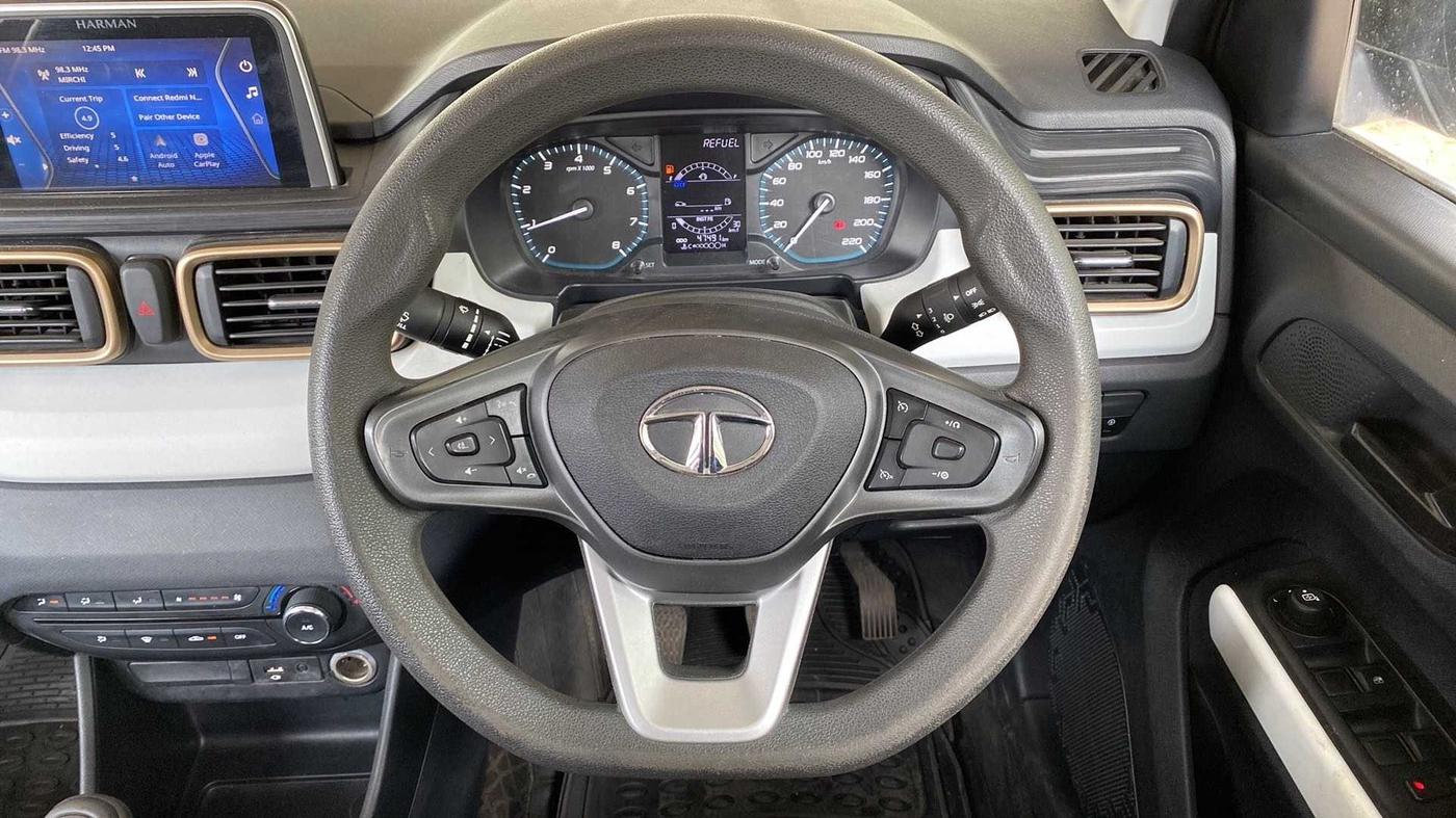 2021 Tata PUNCH ACCOMPLISHED MT, Petrol, Manual, 47,466 km, Steering Wheel Close Up