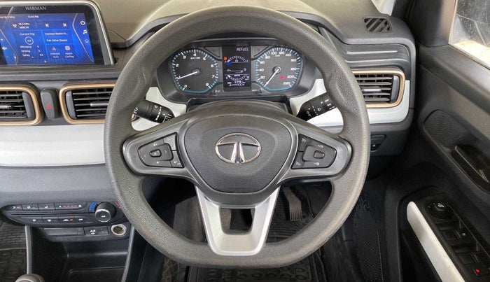 2021 Tata PUNCH ACCOMPLISHED MT, Petrol, Manual, 47,466 km, Steering Wheel Close Up