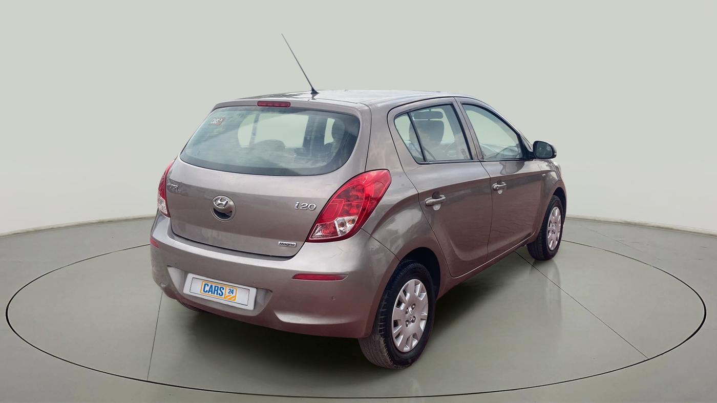2012 Hyundai i20 MAGNA (O) 1.2, Petrol, Manual, 72,739 km, Right Back Diagonal