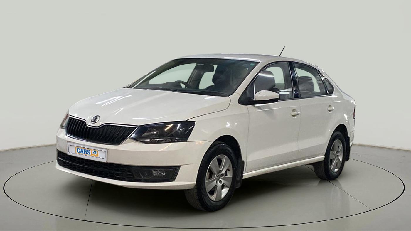 2019 Skoda Rapid AMBITION 1.6 MPI MT, Petrol, Manual, 45,382 km, Left Front Diagonal