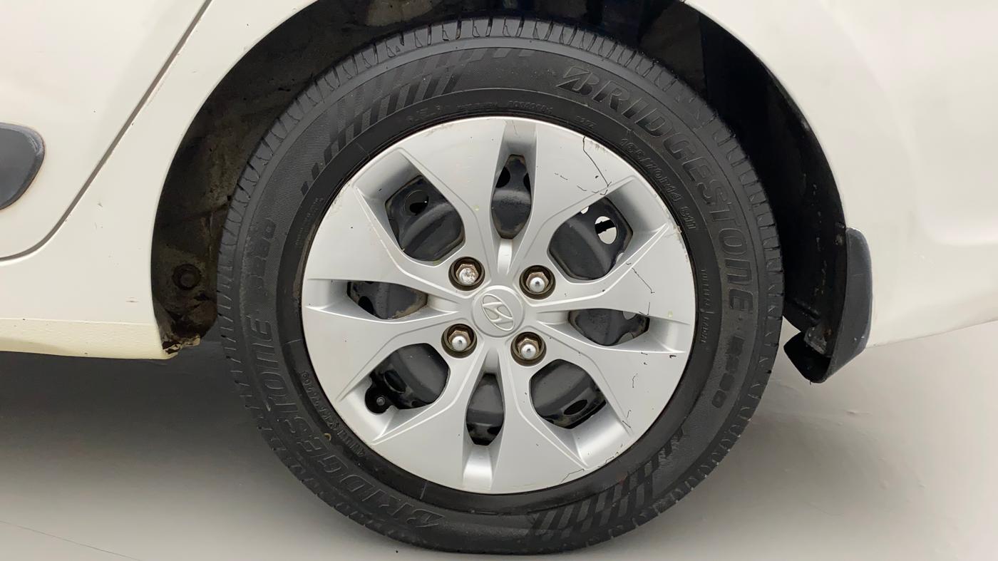 2014 Hyundai Xcent S 1.2, CNG, Manual, 98,970 km, Left Rear Wheel