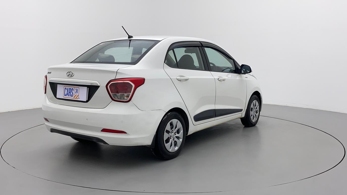 2014 Hyundai Xcent S 1.2, CNG, Manual, 98,970 km, Right Back Diagonal