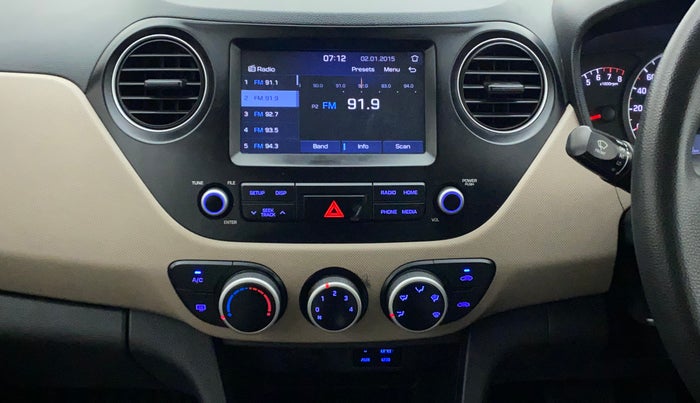 2017 Hyundai Grand i10 SPORTZ (O) AT 1.2 KAPPA VTVT, Petrol, Automatic, 97,032 km, Air Conditioner