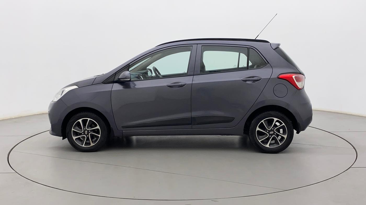 2017 Hyundai Grand i10 SPORTZ (O) AT 1.2 KAPPA VTVT, Petrol, Automatic, 97,032 km, Left Side