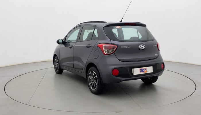 2017 Hyundai Grand i10 SPORTZ (O) AT 1.2 KAPPA VTVT, Petrol, Automatic, 97,032 km, Left Back Diagonal