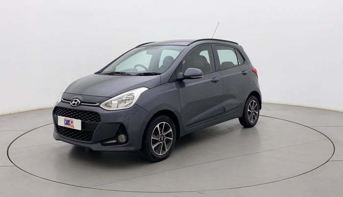 2017 Hyundai Grand i10 SPORTZ (O) AT 1.2 KAPPA VTVT, Petrol, Automatic, 97,032 km, Left Front Diagonal
