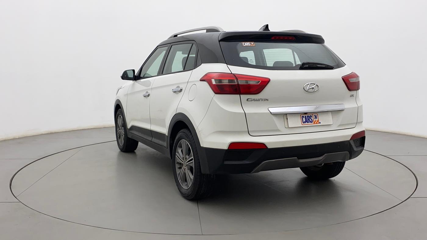 2017 Hyundai Creta SX PLUS 1.6 PETROL, Petrol, Manual, 73,300 km, Left Back Diagonal