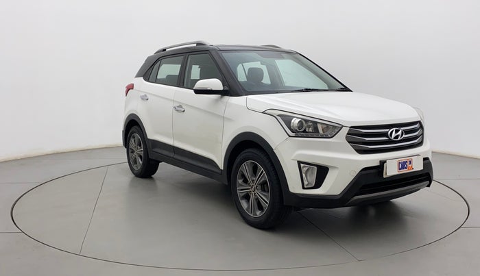 2017 Hyundai Creta SX PLUS 1.6 PETROL, Petrol, Manual, 73,300 km, Right Front Diagonal