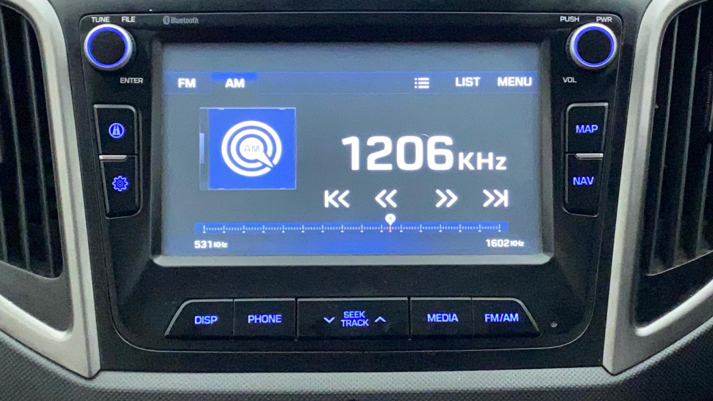 2017 Hyundai Creta SX PLUS 1.6 PETROL, Petrol, Manual, 73,300 km, Infotainment System