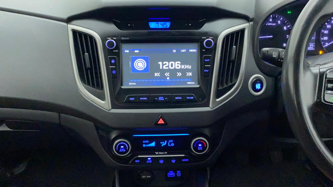 2017 Hyundai Creta SX PLUS 1.6 PETROL, Petrol, Manual, 73,300 km, Air Conditioner