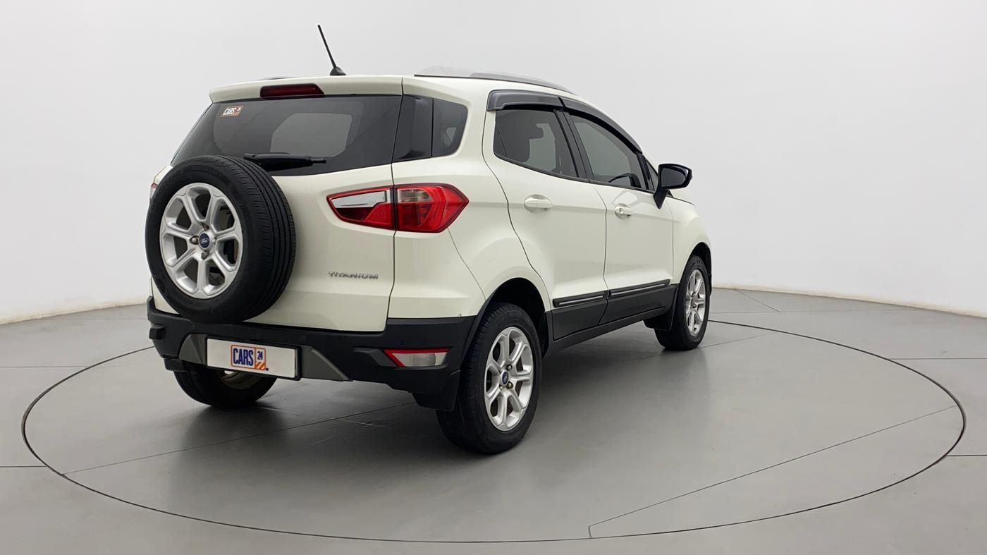 2020 Ford Ecosport TITANIUM + 1.5L PETROL AT, Petrol, Automatic, 31,546 km, Right Back Diagonal