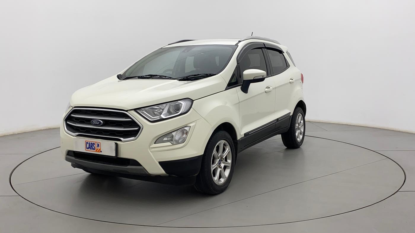 2020 Ford Ecosport TITANIUM + 1.5L PETROL AT, Petrol, Automatic, 31,546 km, Left Front Diagonal