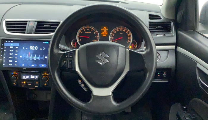 2017 Maruti Swift ZXI, Petrol, Manual, 85,495 km, Steering Wheel Close Up