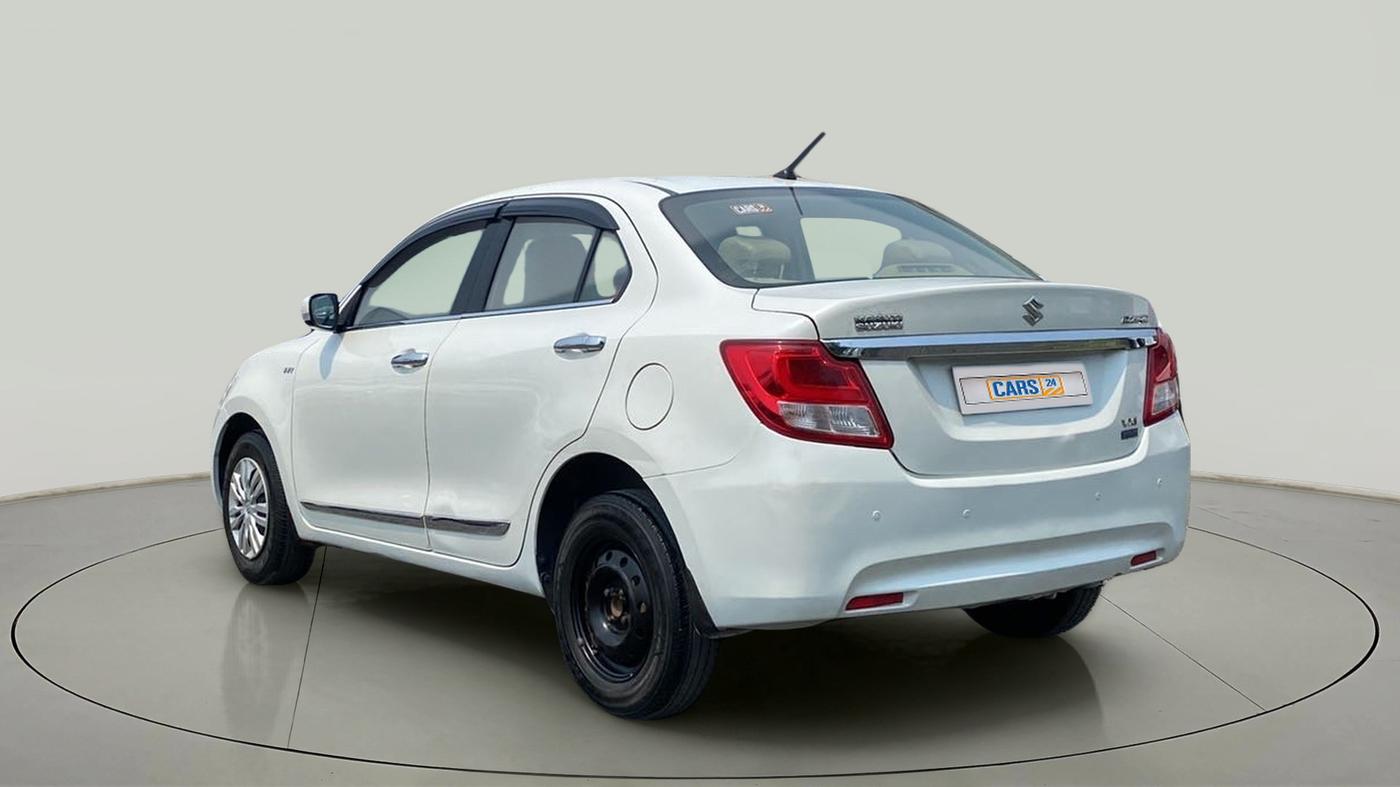 2018 Maruti Dzire VXI AMT, Petrol, Automatic, 83,337 km, Left Back Diagonal