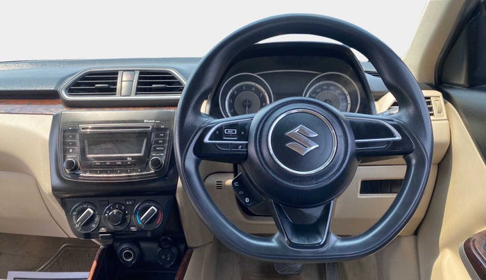 2018 Maruti Dzire VXI AMT, Petrol, Automatic, 83,337 km, Steering Wheel Close Up