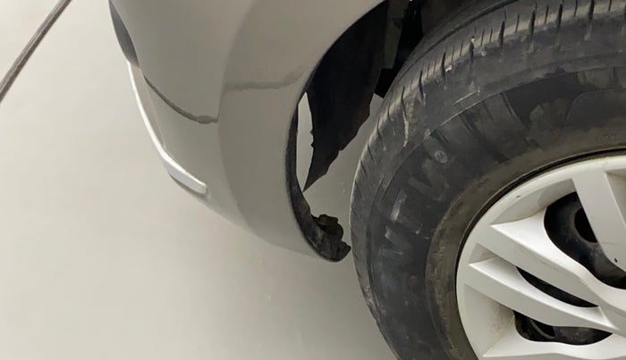 2017 Maruti Dzire VXI, Petrol, Manual, 99,781 km, Left fender - Lining loose