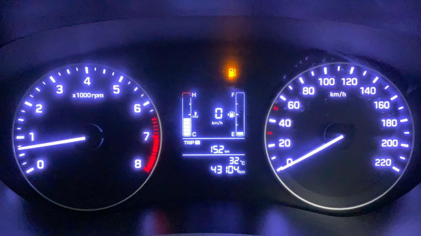 2017 Hyundai Elite i20 ASTA 1.2, Petrol, Manual, 43,276 km, Odometer Image