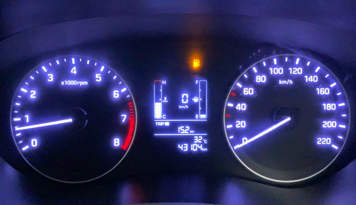 2017 Hyundai Elite i20 ASTA 1.2, Petrol, Manual, 43,276 km, Odometer Image