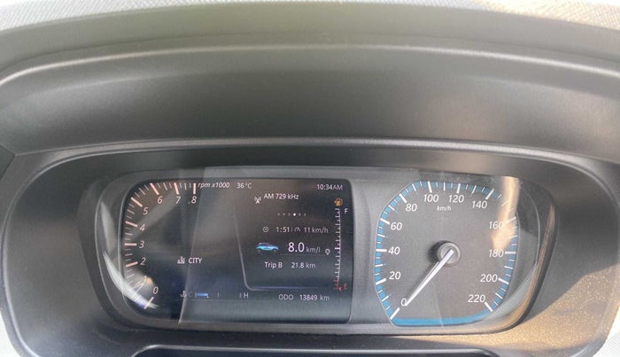 2022 Tata PUNCH CREATIVE  1.2 RTN DUAL TONE, Petrol, Manual, 13,829 km, Odometer Image