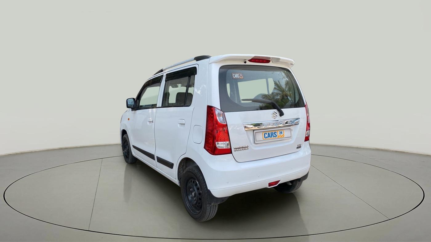 2016 Maruti Wagon R 1.0 VXI AMT, Petrol, Automatic, 52,398 km, Left Back Diagonal