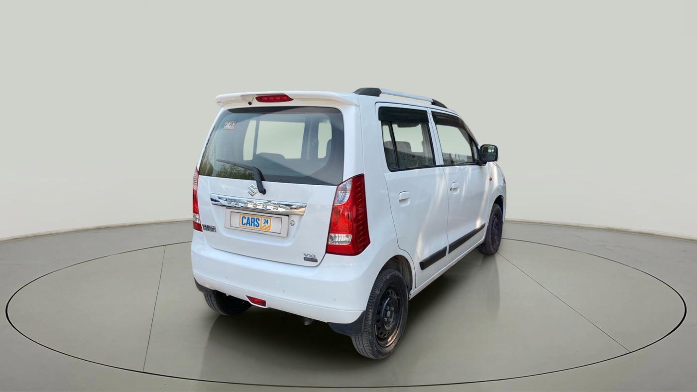 2016 Maruti Wagon R 1.0 VXI AMT, Petrol, Automatic, 52,398 km, Right Back Diagonal
