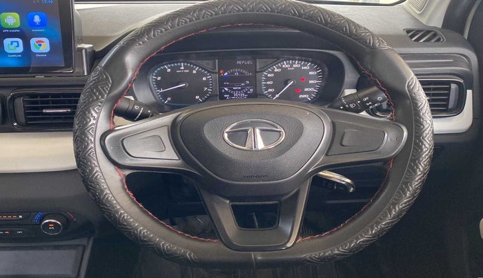 2022 Tata PUNCH PURE MT, Petrol, Manual, 35,409 km, Steering Wheel Close Up