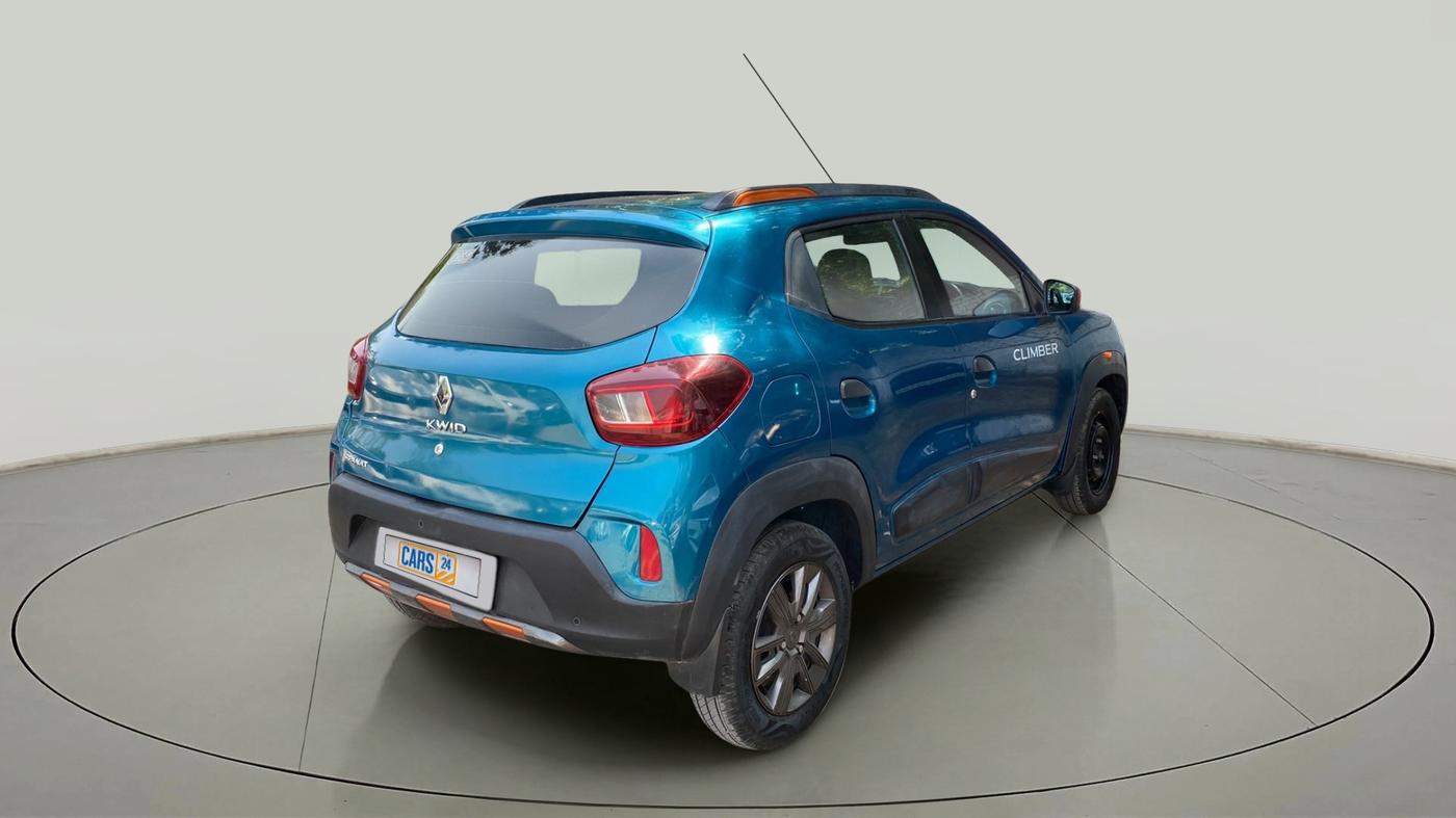 2021 Renault Kwid CLIMBER 1.0 (O), Petrol, Manual, 28,071 km, Right Back Diagonal