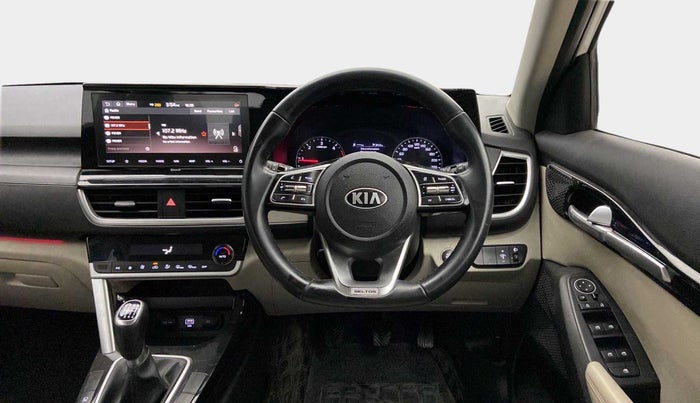 2020 KIA SELTOS HTX 1.5 DIESEL, Diesel, Manual, 57,356 km, Steering Wheel Close Up