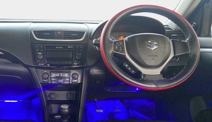 2015 Maruti Swift ZDI, Diesel, Manual, 90,510 km, Steering Wheel Close Up