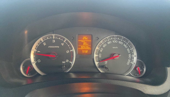 2015 Maruti Swift ZDI, Diesel, Manual, 90,510 km, Odometer Image
