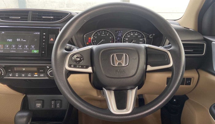 2021 Honda Amaze 1.2L I-VTEC VX CVT, Petrol, Automatic, 13,500 km, Steering Wheel Close Up