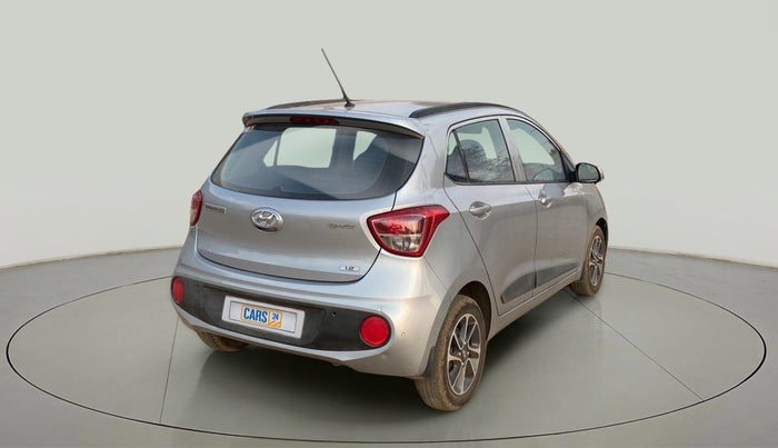 2018 Hyundai Grand i10 SPORTZ AT 1.2 KAPPA VTVT, Petrol, Automatic, 45,828 km, Right Back Diagonal