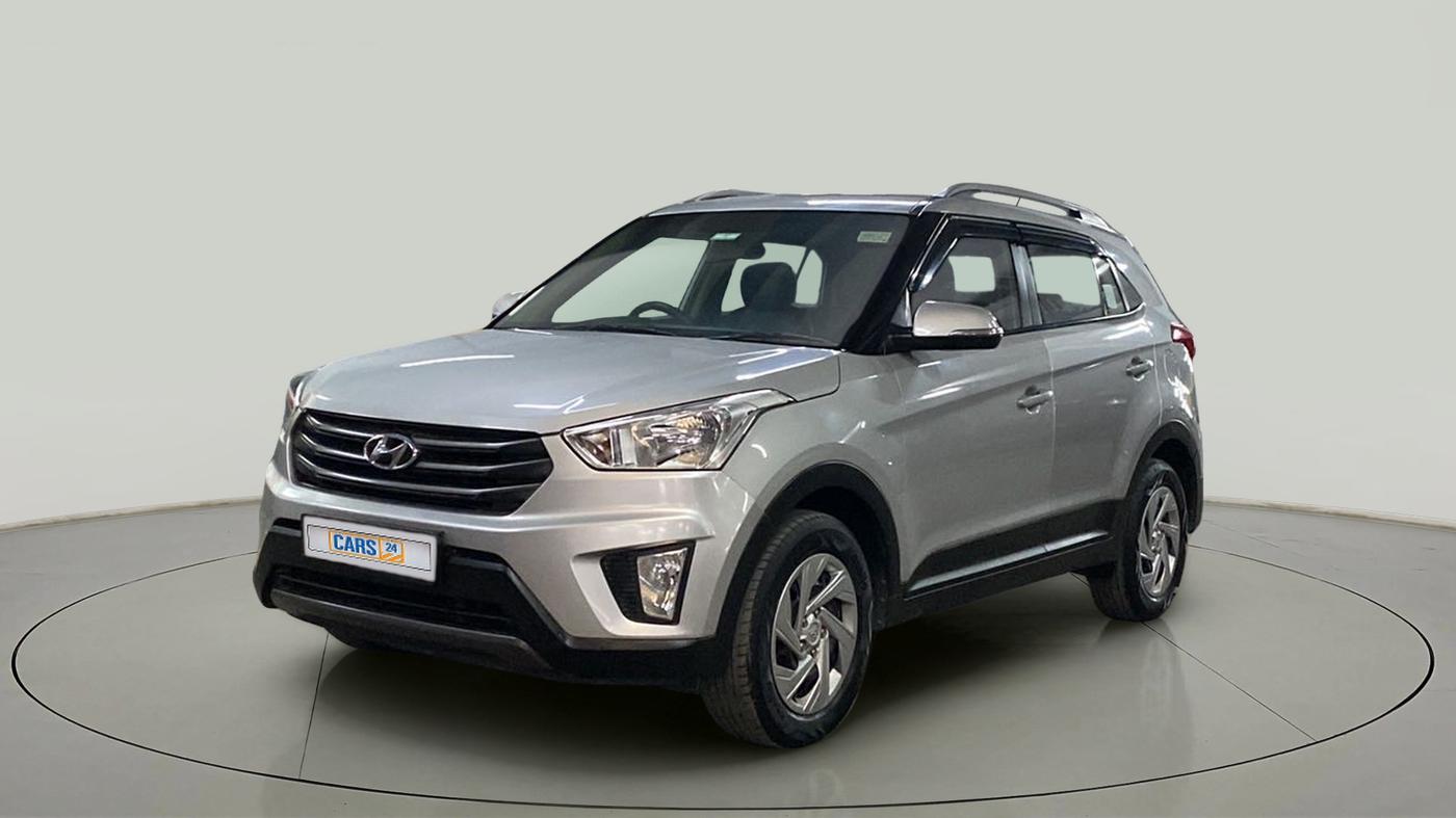 2015 Hyundai Creta S 1.4 DIESEL, Diesel, Manual, 77,305 km, Left Front Diagonal