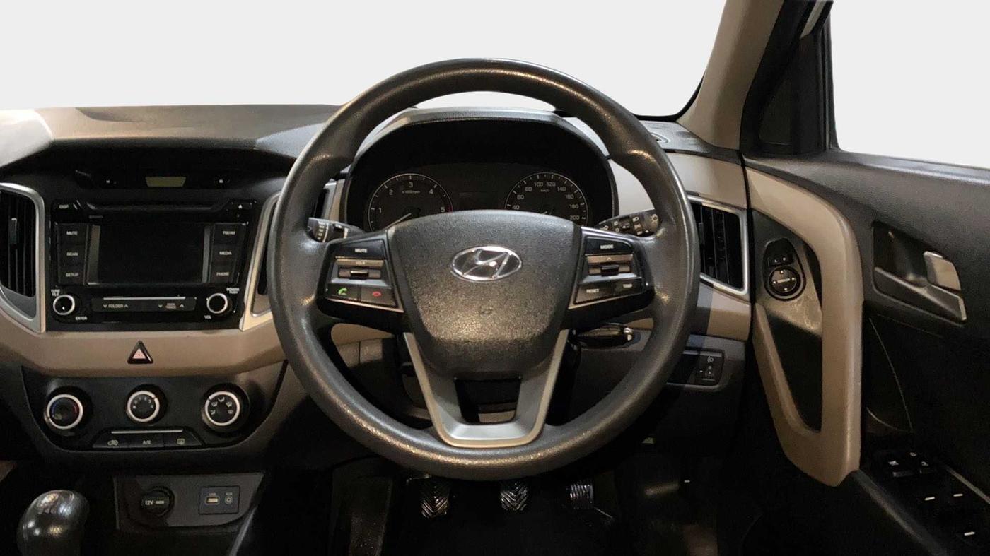 2015 Hyundai Creta S 1.4 DIESEL, Diesel, Manual, 77,305 km, Steering Wheel Close Up