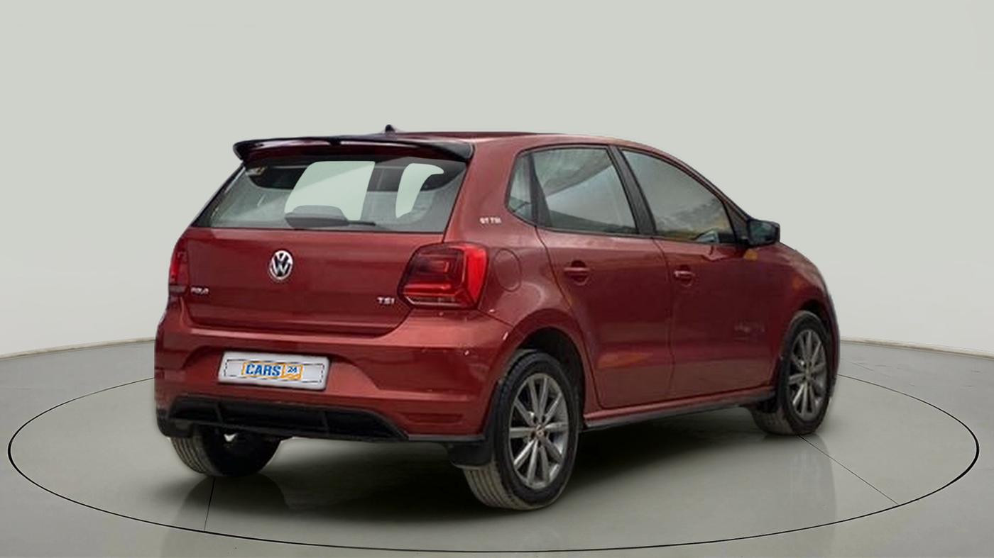 2021 Volkswagen Polo HIGHLINE PLUS 1.0L TSI AT, Petrol, Automatic, 19,068 km, Right Back Diagonal