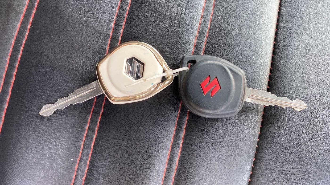 2021 Maruti Baleno DELTA PETROL 1.2, Petrol, Manual, 39,880 km, Key Close Up