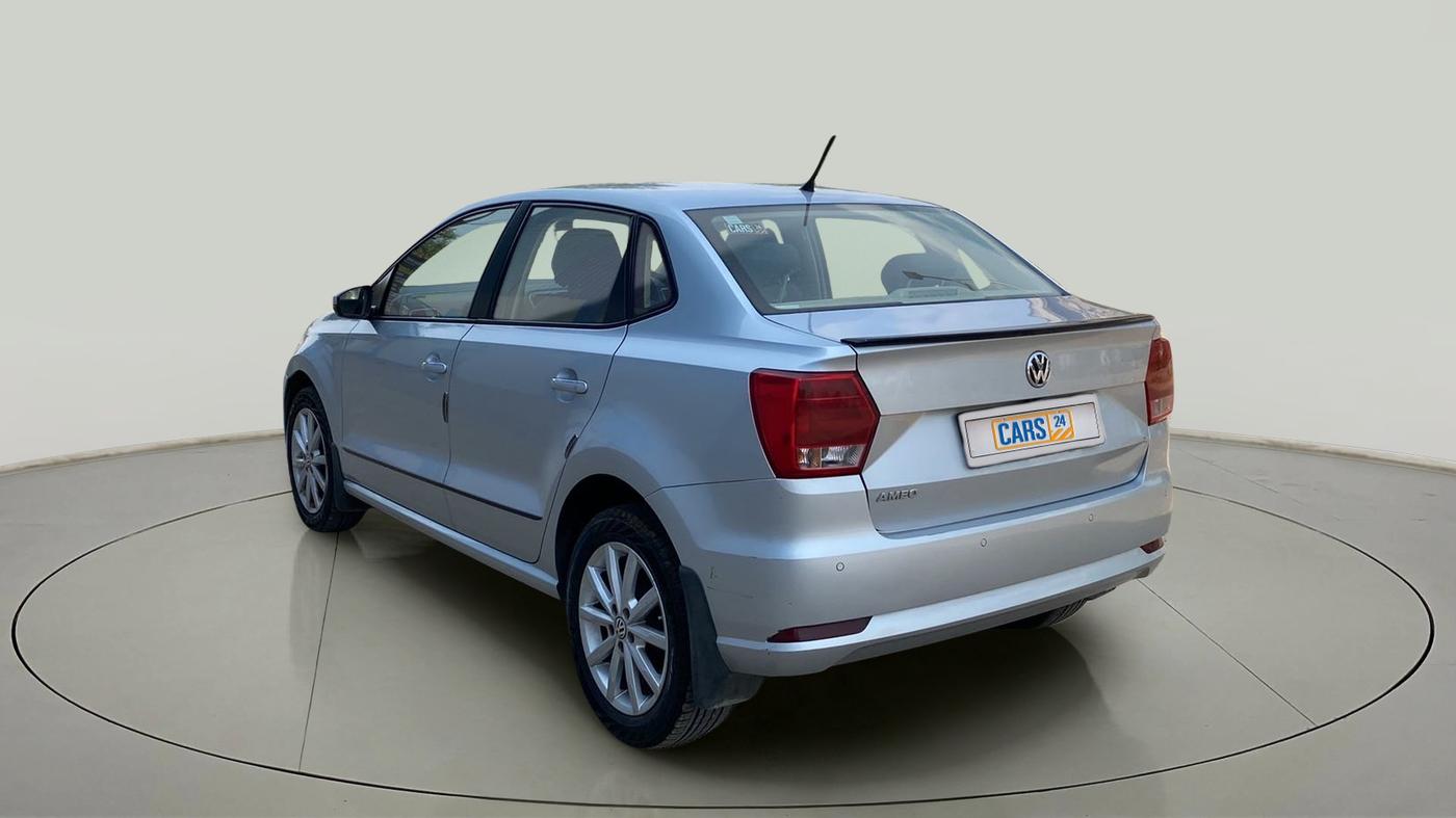 2017 Volkswagen Ameo HIGHLINE1.2L PLUS 16 ALLOY, Petrol, Manual, 44,389 km, Left Back Diagonal