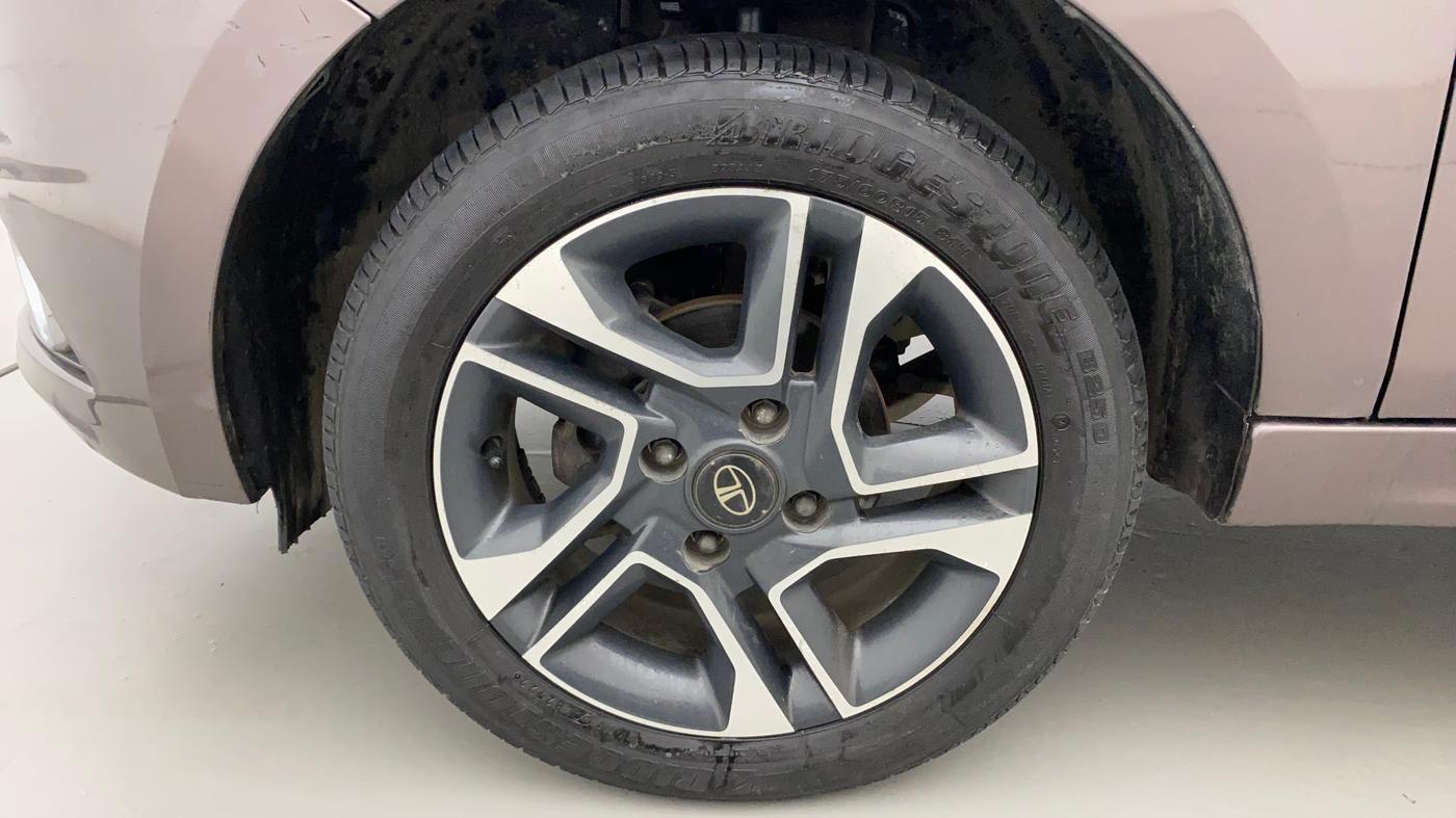 2017 Tata TIGOR XZ PETROL, Petrol, Manual, 60,142 km, Left Front Wheel