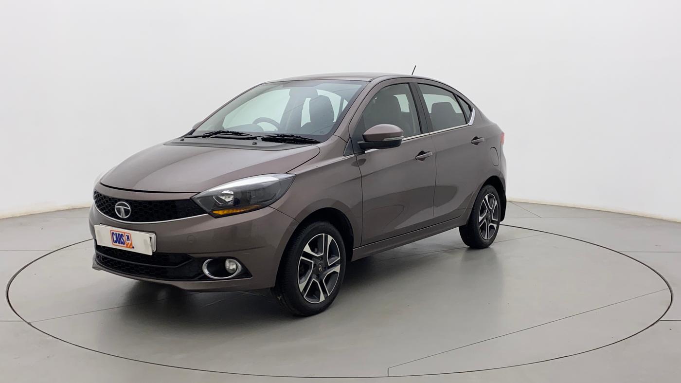 2017 Tata TIGOR XZ PETROL, Petrol, Manual, 60,142 km, Left Front Diagonal