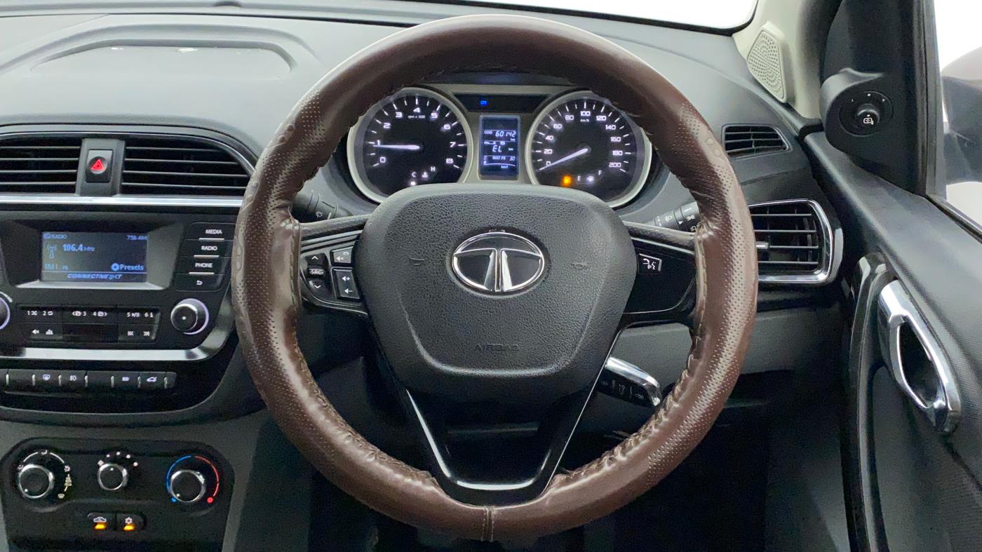 2017 Tata TIGOR XZ PETROL, Petrol, Manual, 60,142 km, Steering Wheel Close Up