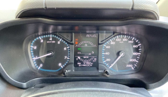 2020 Tata ALTROZ XT PETROL, Petrol, Manual, 57,353 km, Odometer Image
