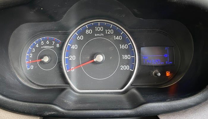 2016 Hyundai i10 MAGNA 1.1, CNG, Manual, 1,14,305 km, Odometer Image